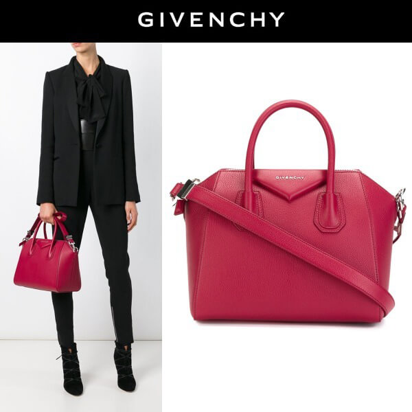 2016春夏 GIVENCHY ジバンシィスーパーコピー Antigona 2Way トート S ラズベリーレッド BB05113012